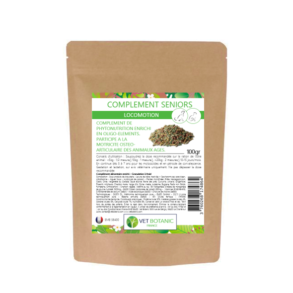 COMPLEMENT SENIORS – Confort et bien-être du chien et du chat