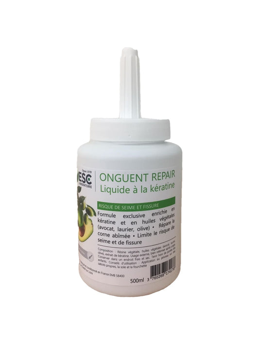 ONGUENT REPAIR LIQUIDE A LA KERATINE pieds cassants seimes fissures
