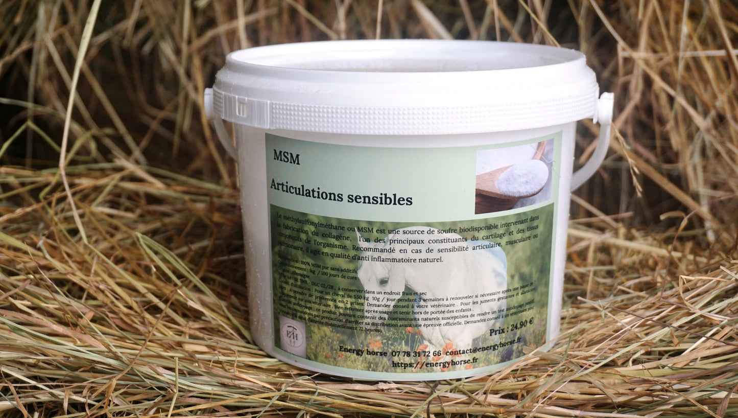 MSM 100% pur protection des articulations
