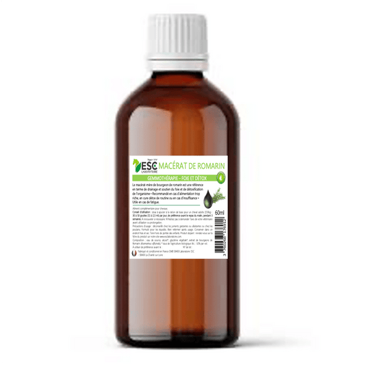 GEMMOTHERAPIE DE ROMARIN détox et protection du foie