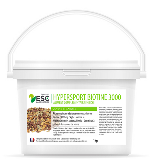HYPPER BIOTINE SPORT formule concentrée