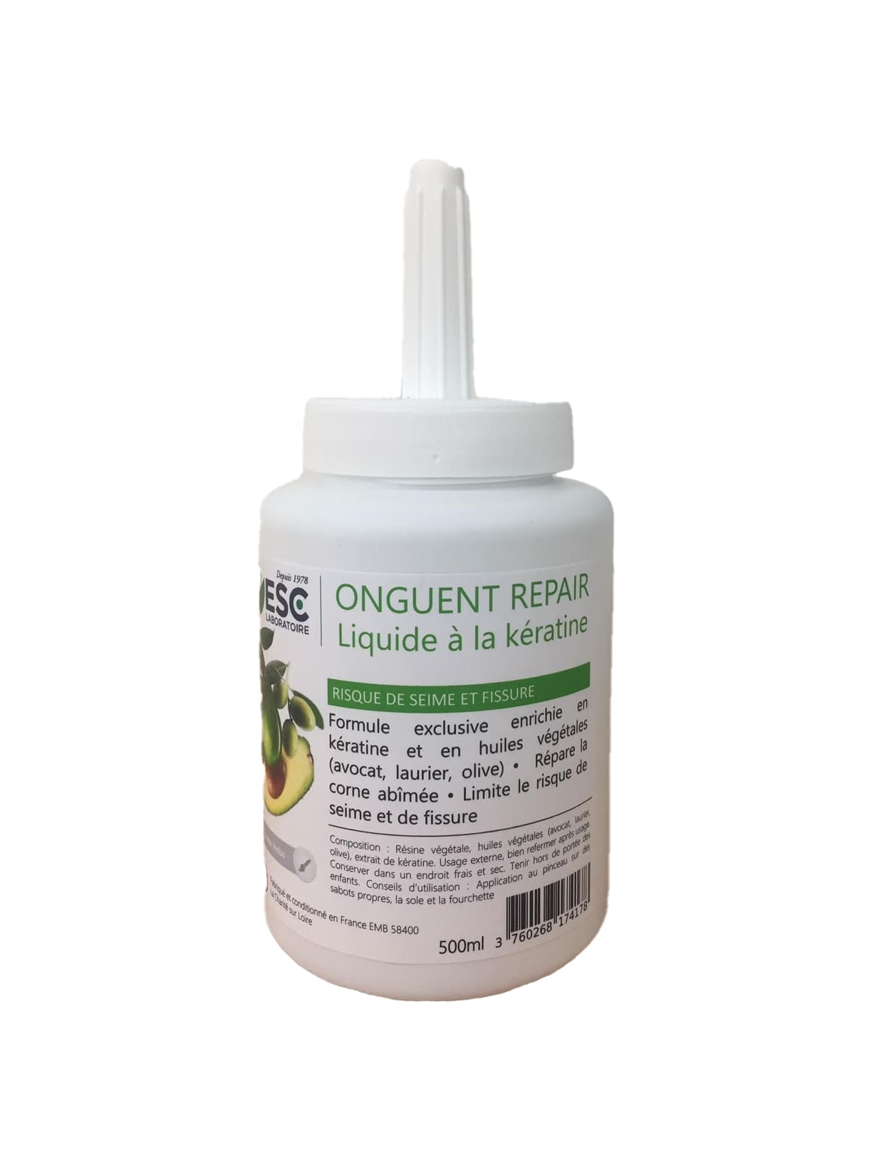 ONGUENT REPAIR LIQUIDE A LA KERATINE pieds cassants seimes fissures